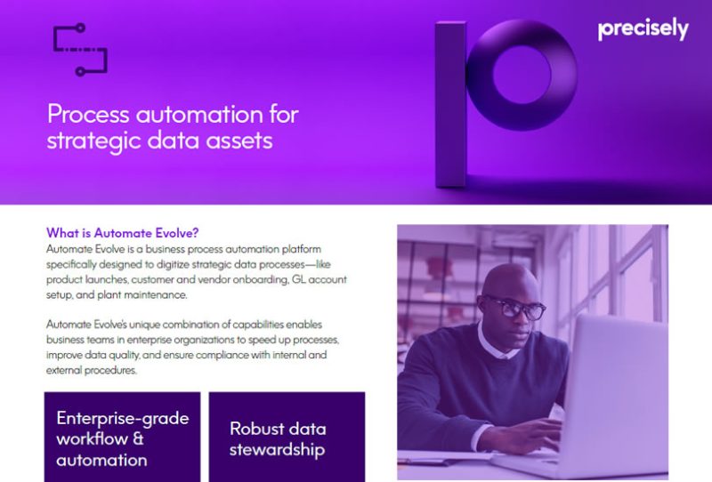 Precisely Automate Evolve - Product Description strategic data processes
