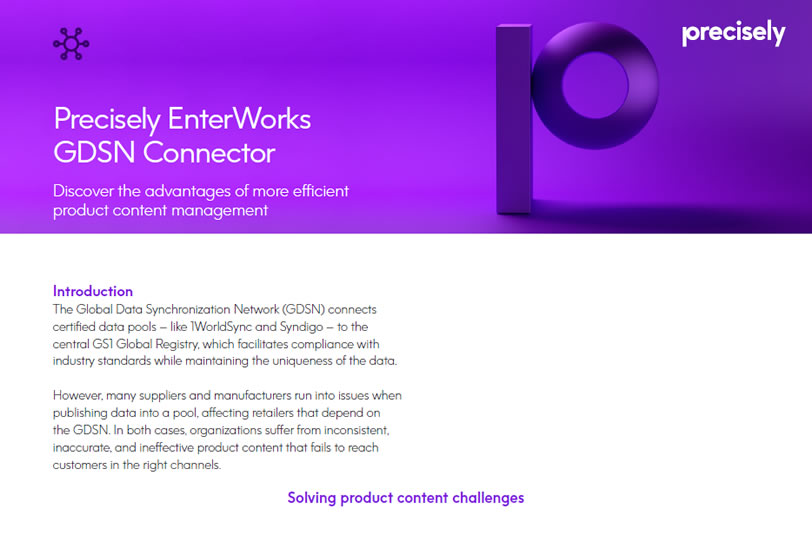 EnterWorks - GDSN Connector
