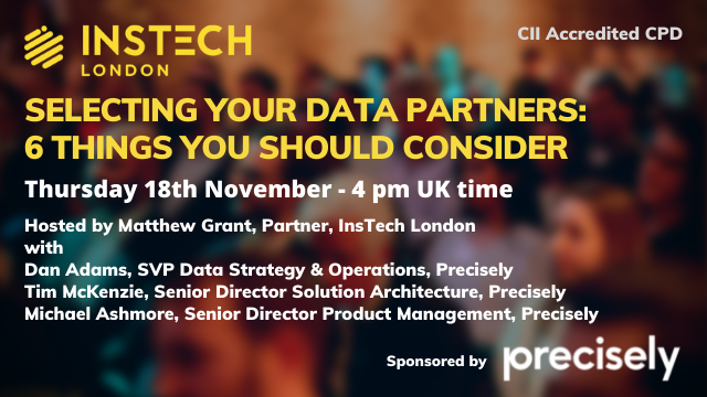 Selecting Your Data Partners Selecting Your Data Partners
