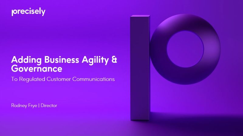 Introducing Business Agility and Governance to Your Customer Communications 90% of customers expect an omnichannel experience, and 88% expecting their interactions across channels to be consistent this challenge is amplified