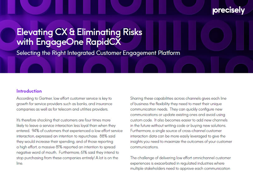 Selecting the Right Integrated Customer Engagement Platform