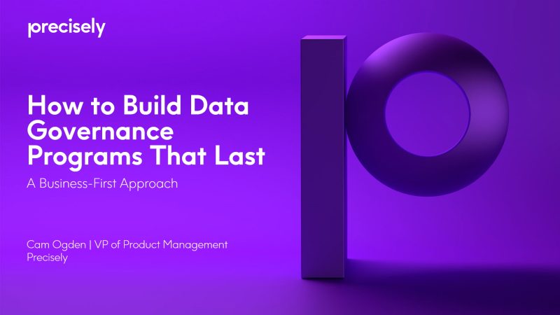 How to build data governance programs that last