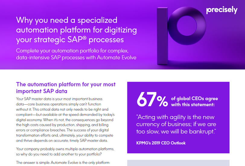 Why You Need A Specialized Automation Platform