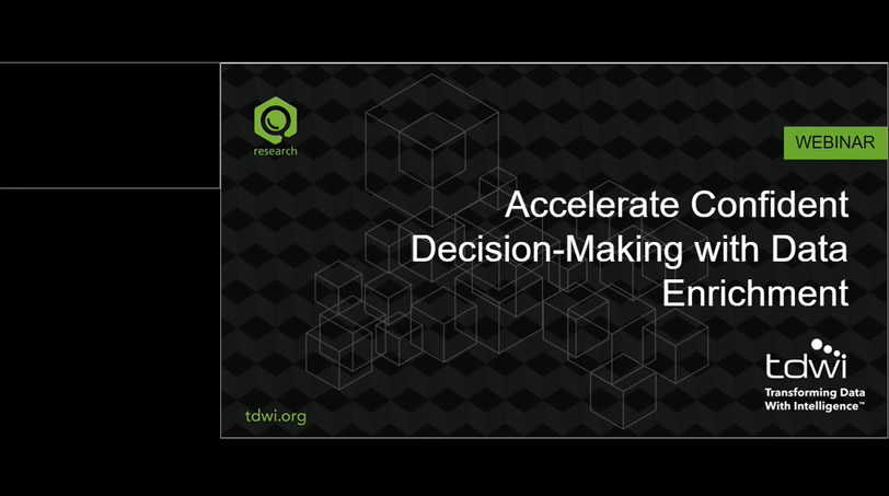 Accelerate Confident Decision-Making with Data Enrichment