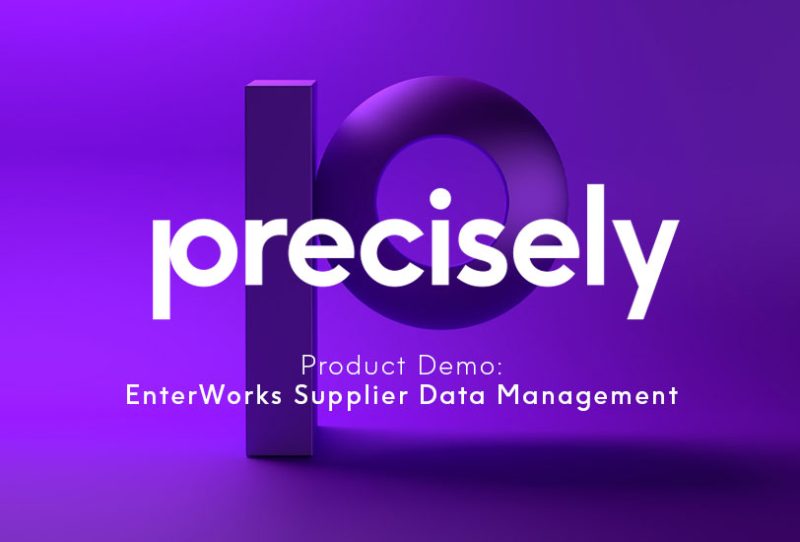 EnterWorks Supplier Data Management EnterWorks Supplier Data Management