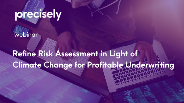Refine risk assessment in light of climate change for profitable underwriting Find out how to boost climate expertise in your organization and inject dynamic weather data into your risk assessment framework