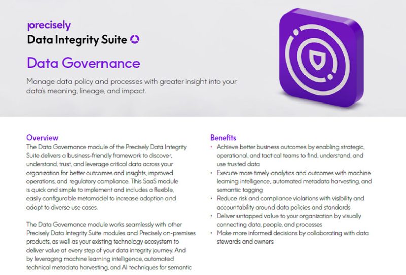 Data Governance Data Governance