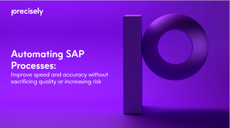 Automating SAP Processes: Improve Speed and Accuracy without Sacrificing Quality or Increasing Risk Automating SAP Processes: Improve Speed and Accuracy without Sacrificing Quality or Increasing Risk