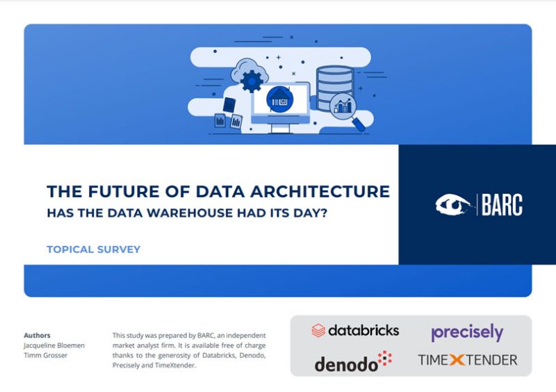 The Future of Data Architecture Barc Study - The Future of Data Architecture