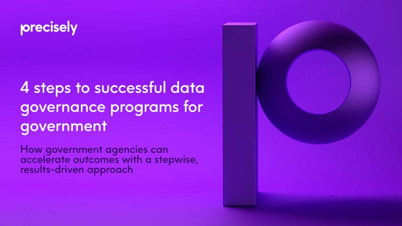 4 steps to successful data governance programs for government