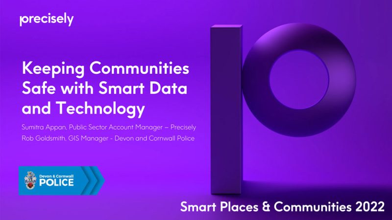 Keeping Communities Safe with Smart Data and Technology