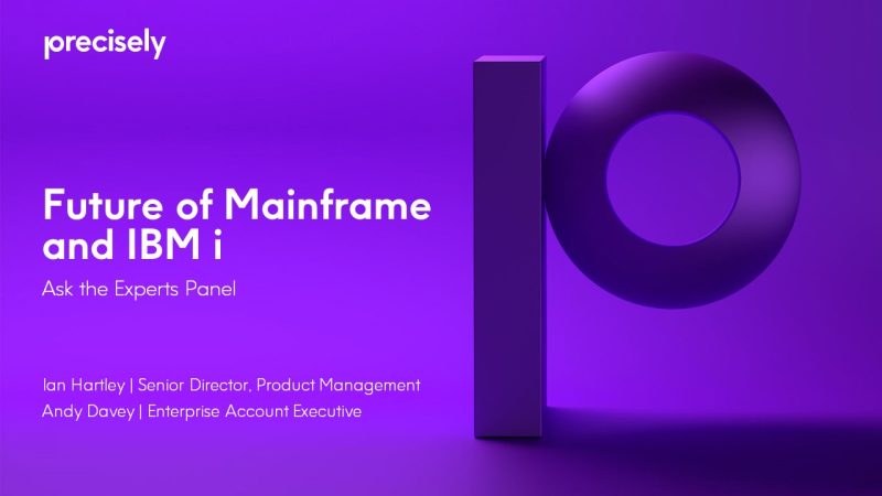 Future of mainframe and IBM i An Ask the Experts Panel