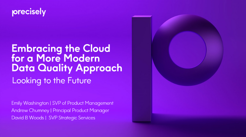 Looking to the Future: Embracing the Cloud for a More Modern Data Quality Approach