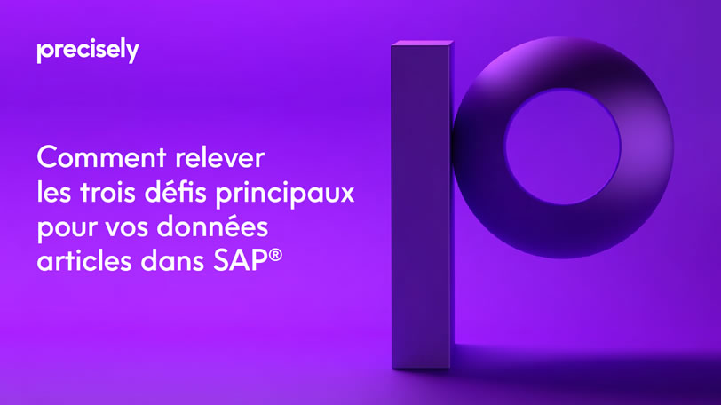 Comment relever les trois défis principaux pour vos données articles dans SAP®