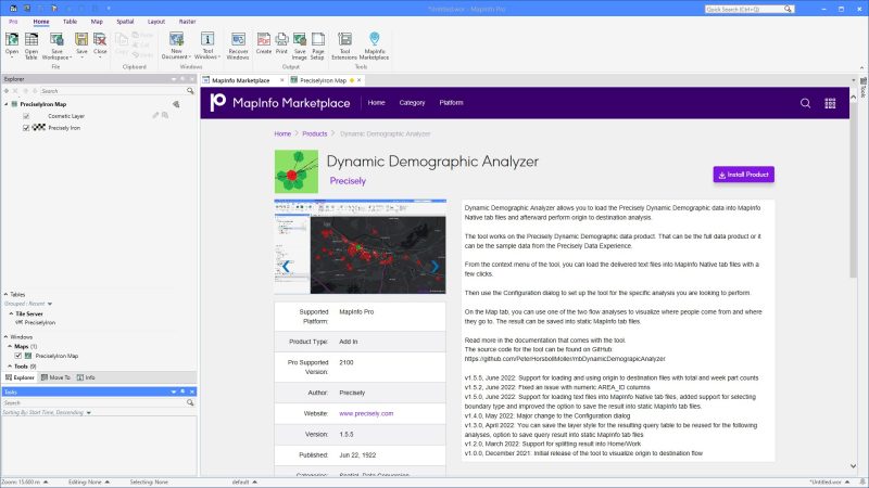 What Human Mobility Data Means to MapInfo Pro Users - dynamic demographics