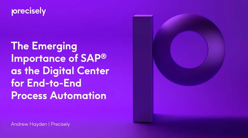 The emerging importance of SAP as the digital center for end-to-end process automation