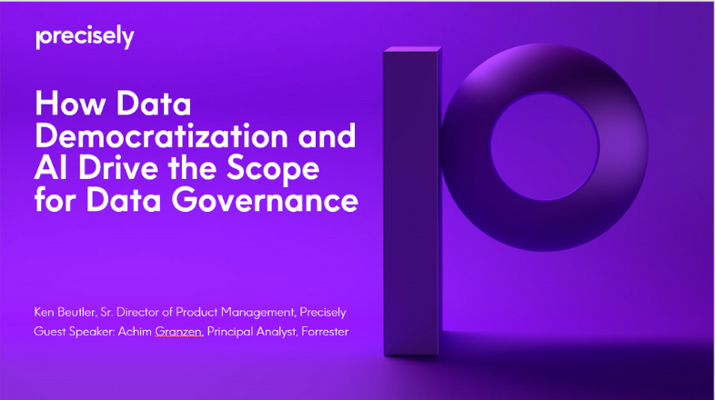 How data democratization and AI drive the scope for data governance