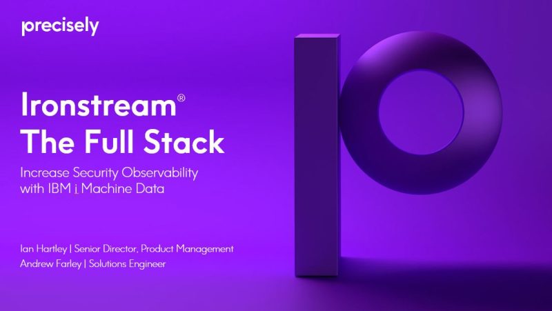 Increase security observability with IBM i machine data