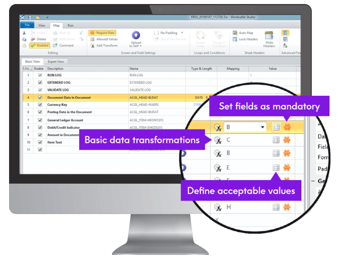 Automate Studio data validation and verification features