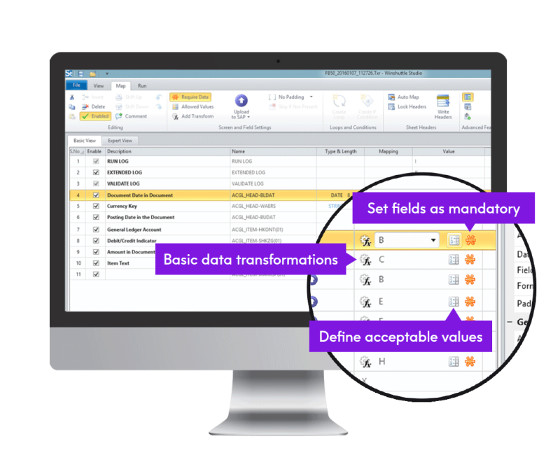 Automate Studio data validation and verification features