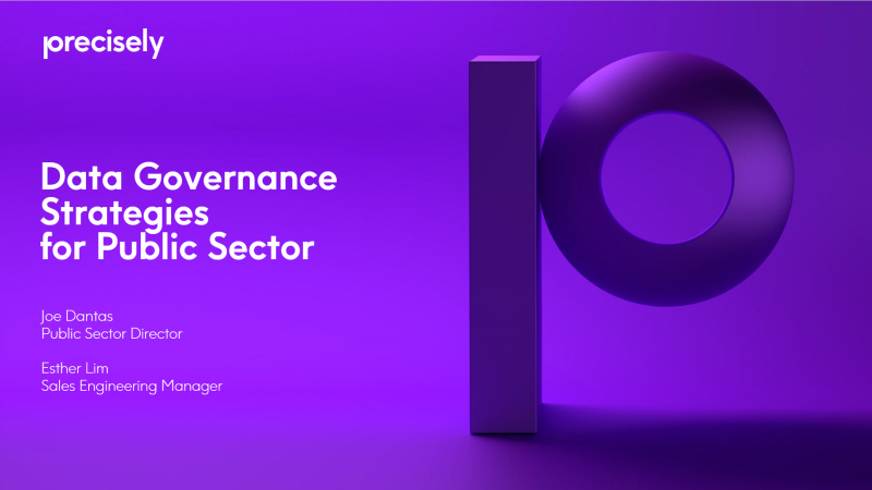 Data Governance Strategies for Public Sector Data Governance Strategies for Public Sector