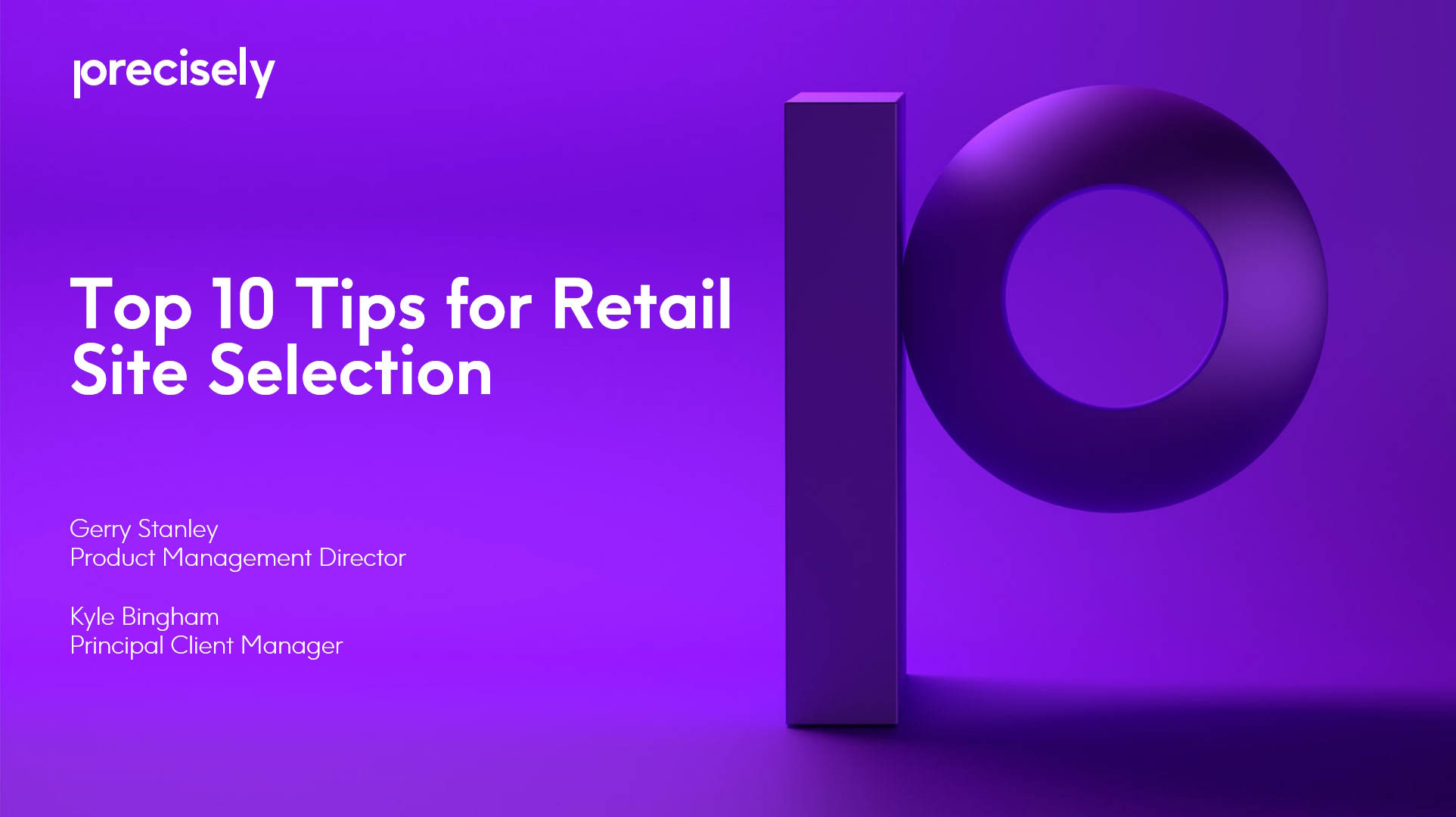 Retail site selection webinar March 2023_cover slide Retail site selection webinar