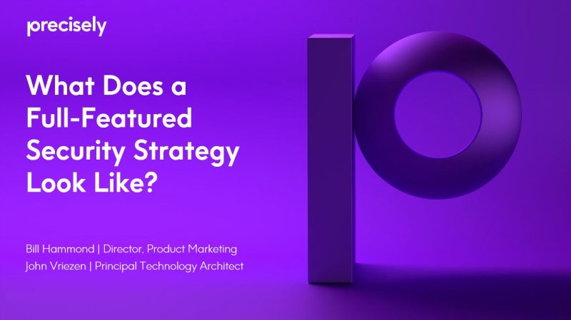 What Does a Full-Featured Security Strategy Look Like What Does a Full-Featured Security Strategy Look Like