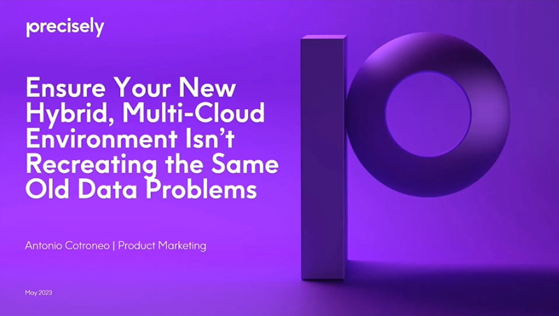 How to Ensure Your New Hybrid, Multi-Cloud Environment Isn't Recreating Old Problems How to Ensure Your New Hybrid, Multi-Cloud Environment Isn't Recreating Old Problems