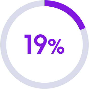 19% chart