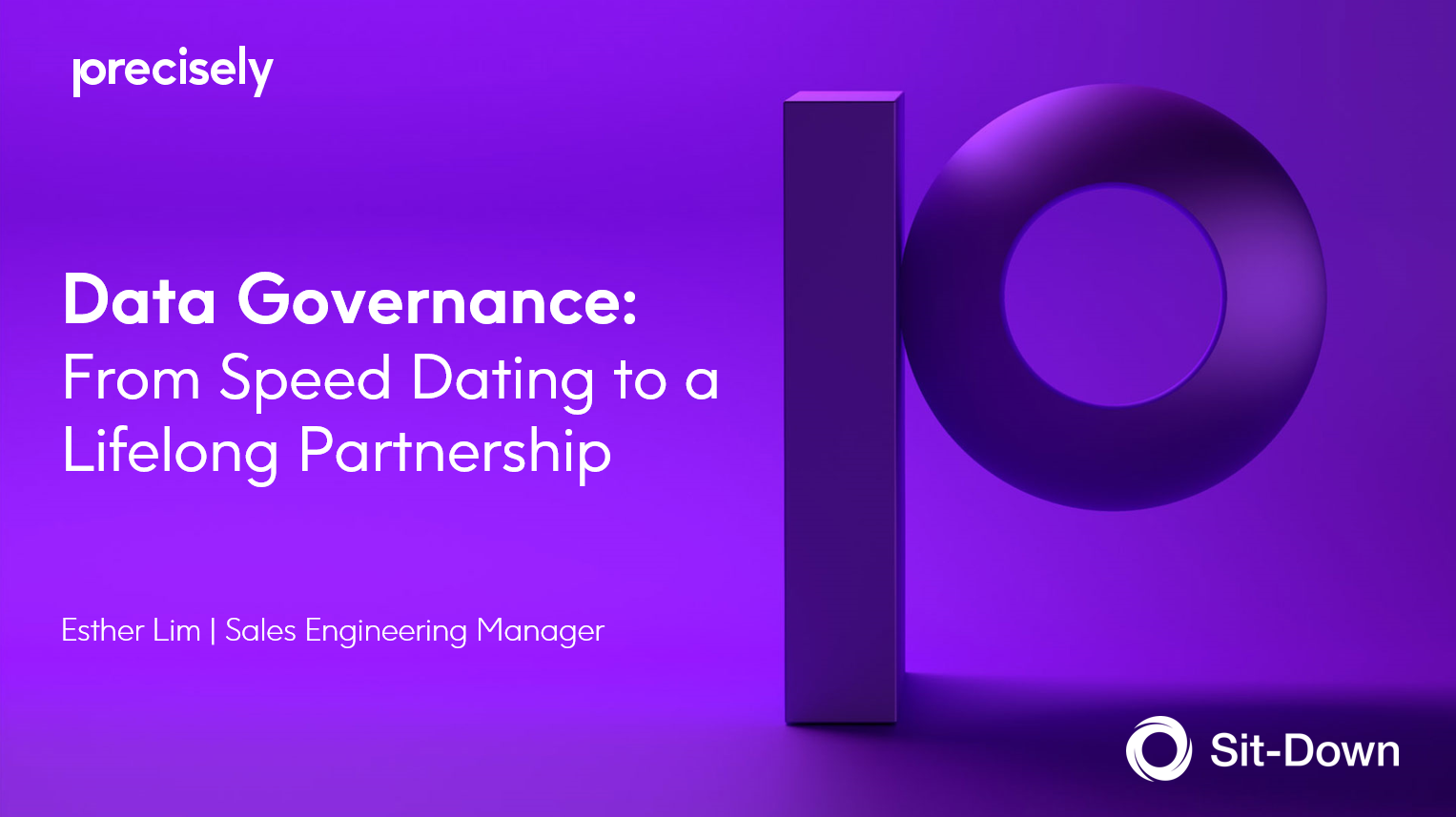 Data Governance - From speed dating to lifelong partnership Data Governance - From speed dating to lifelong partnership