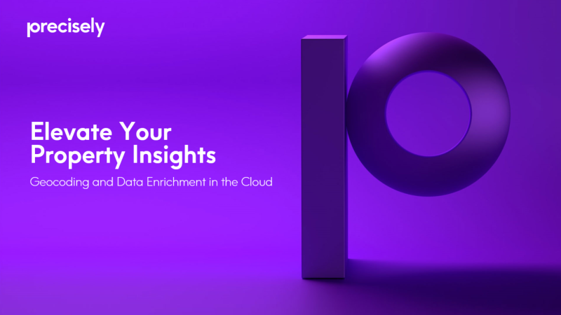 Elevate your property insights - Geocoding and data enrichment in the cloud