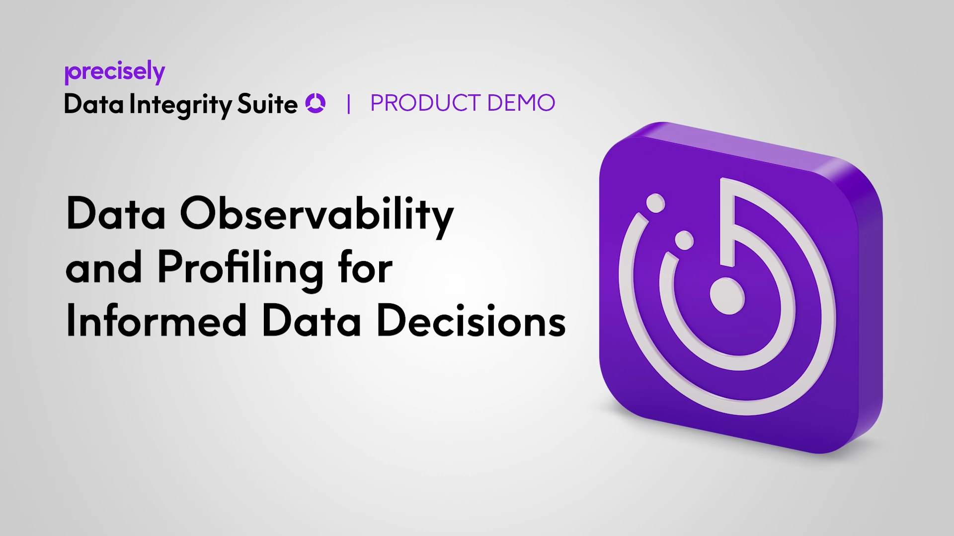 Precisely-DIS-Data-Observability-and-Profiling-Demo