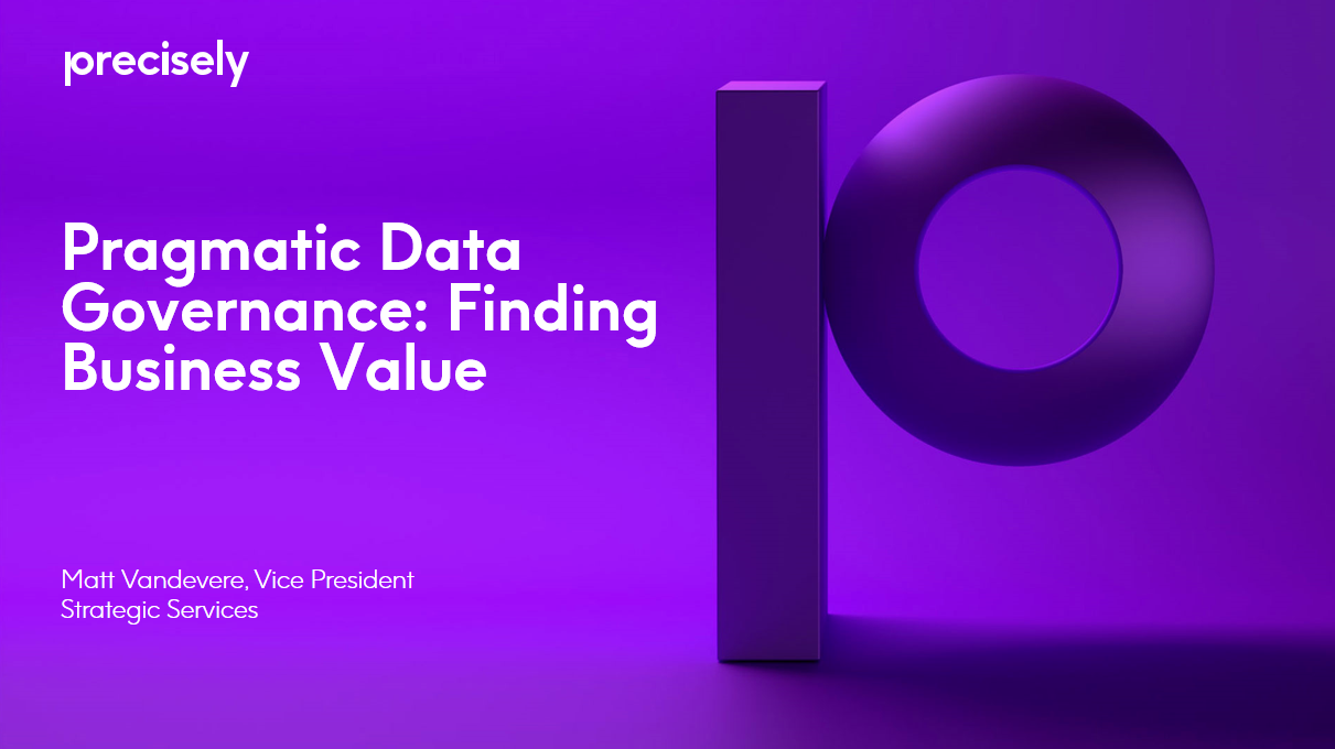 Real-World Data Governance - Gaining Leadership Support For Data Governance Real-World Data Governance - Gaining Leadership Support For Data Governance