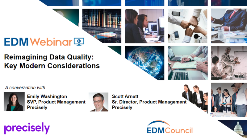 Reimagining Data Quality - Key Modern Considerations