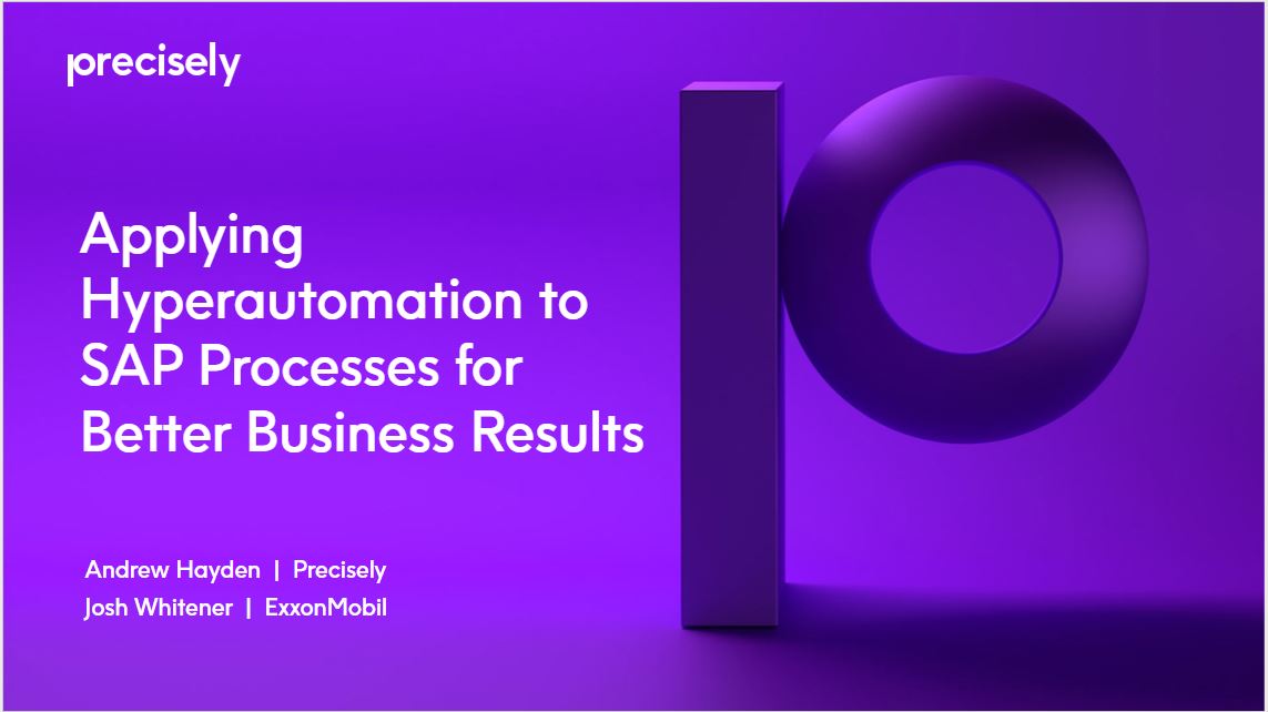 Applying Hyperautomation to SAP Processes
