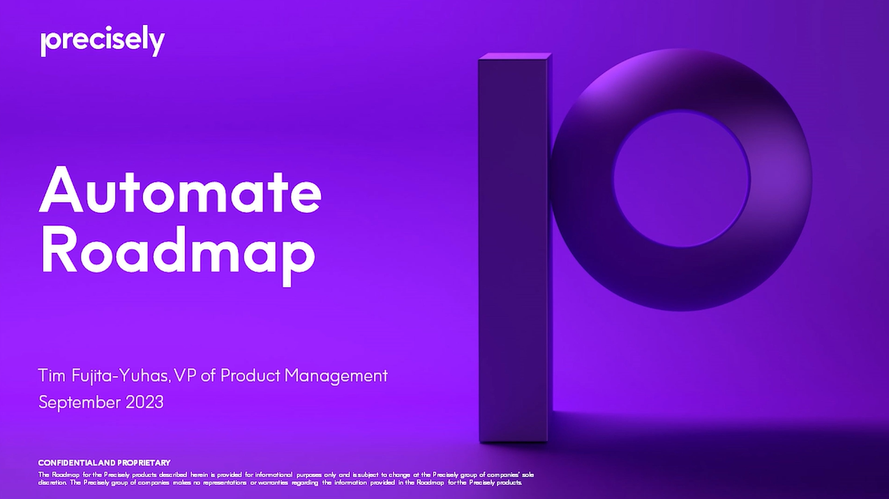 Automate Roadmap