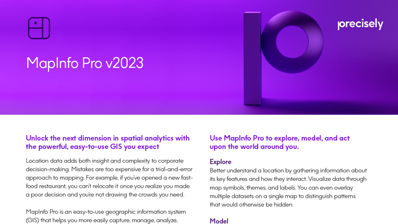 MapInfo Pro v2023