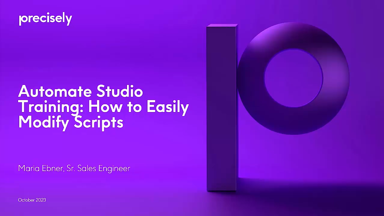 Automate Studio Training - How to Easily Modify Scripts