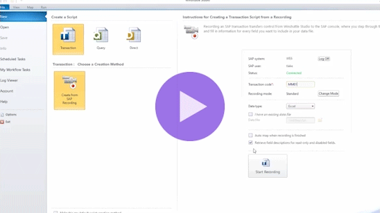 Automate Studio data validation and verification features