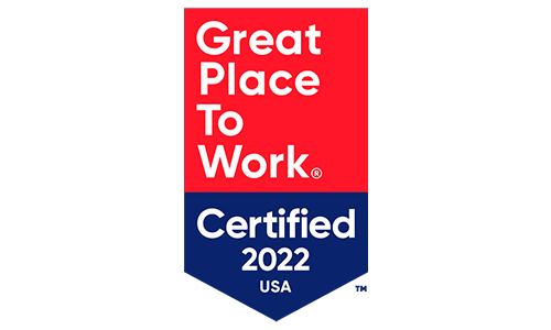 Great places to work certified 2022