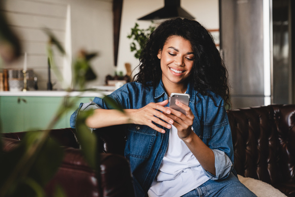 young woman enjoying her onboarding experience