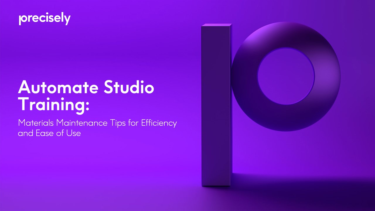 Automate Studio Training - Materials Maintenance Tips for Efficiency and Ease of Use