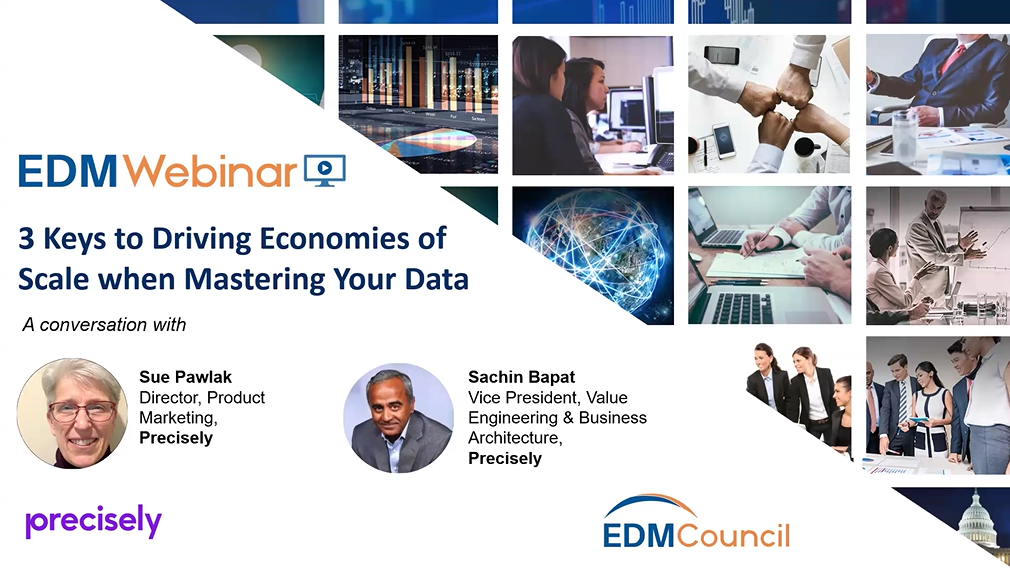 3 Keys to Driving Economies of Scale When Mastering Your Data 3 Keys to Driving Economies of Scale When Mastering Your Data