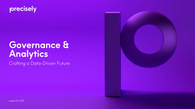 Governance & Analytics - Crafting a Data-Driven Future Governance & Analytics - Crafting a Data-Driven Future