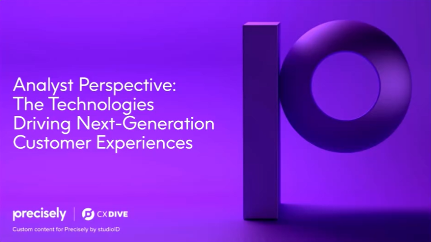 Analyst Perspective - The Technologies Driving Next-Generation Customer Experiences Analyst Perspective - The Technologies Driving Next-Generation Customer Experiences