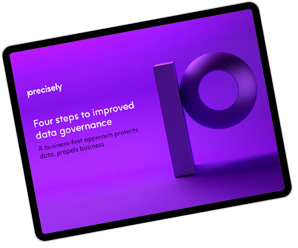 eBook: 4 Steps to Improved Data Governance Image