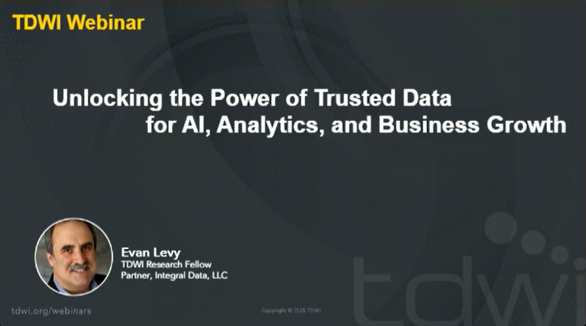 Unlocking the Power of Trusted Data for AI, Analytics, and Business Growth Unlocking the Power of Trusted Data for AI, Analytics, and Business Growth