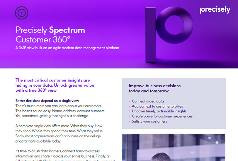 PS_Customer360 Brochure_200507_E_final Precisely Spectrum Customer 360
