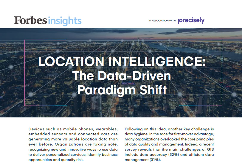 Location Intelligence Location intelligence