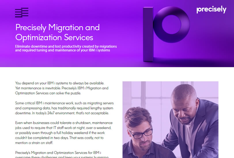 Precisely Migration and Optimization Services Precisely Migration and Optimization Services